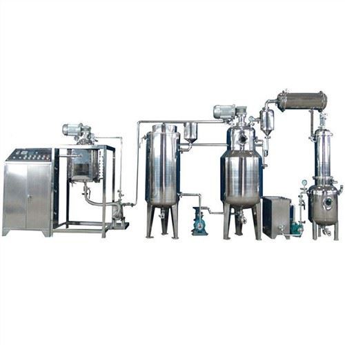 초본 추출물/약/식물 증류법을 위한 200L 저온 적출 및 진공 농도 기계